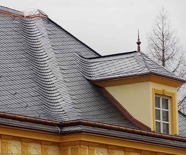 Detail úžlabí, zámek Sobotín